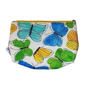 Vera Neumann for Clinique Butterfly Makeup Cosmetic Bag colorful storage bag